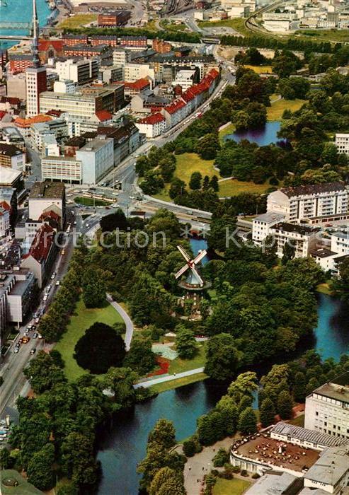 Bremen Fliegeraufnahme Muehle am Wald