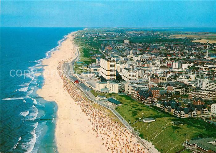 Westerland Sylt Fliegeraufnahme