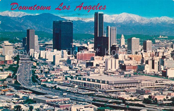 Los Angeles California Fliegeraufnahme Harbor Freeway