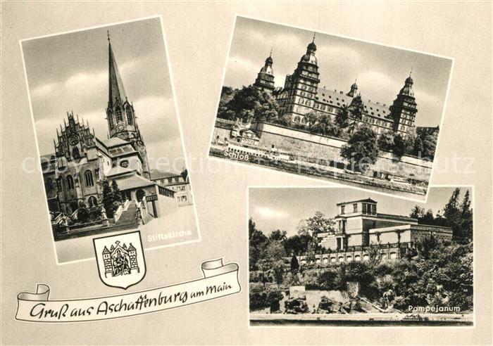 Aschaffenburg Main Pompejanum Schloss
