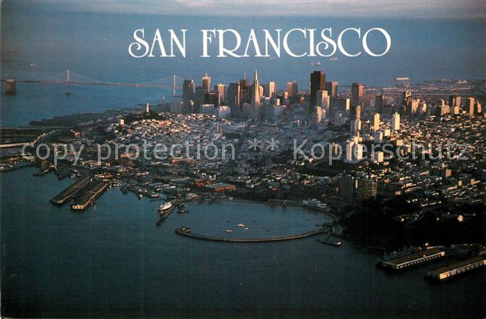 San Francisco California Fliegeraufnahme
