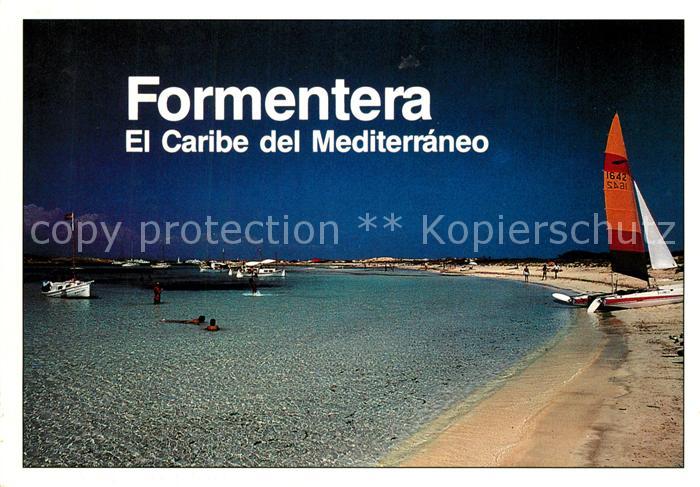 Formentera Stradn Segelboot
