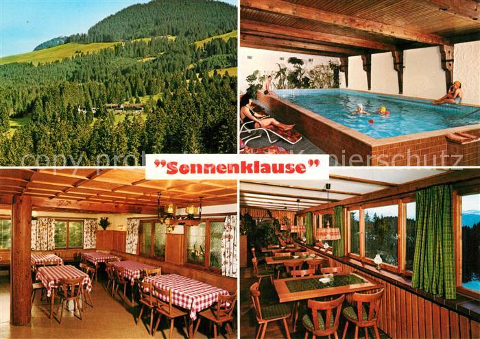 Sonthofen Oberallgaeu Sonnenklause Schwimmbad