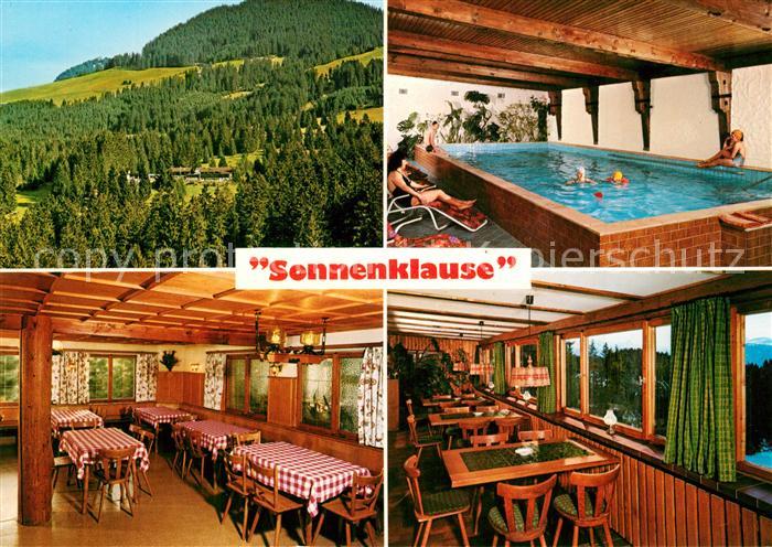 Sonthofen Oberallgaeu Sonnenklause Schwimmbad