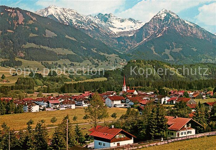 Fischen Allgaeu mit Entschenkopf Nebelhorn Rubihorn