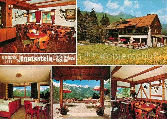 Birgsau Oberstdorf Gasthaus Anatsstein