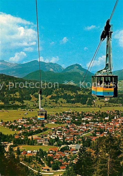 Nebelhornbahn mit Oberstdorf