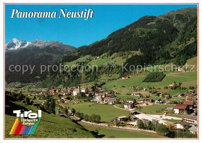 Neustift Stubaital Tirol mit Brennerspitze