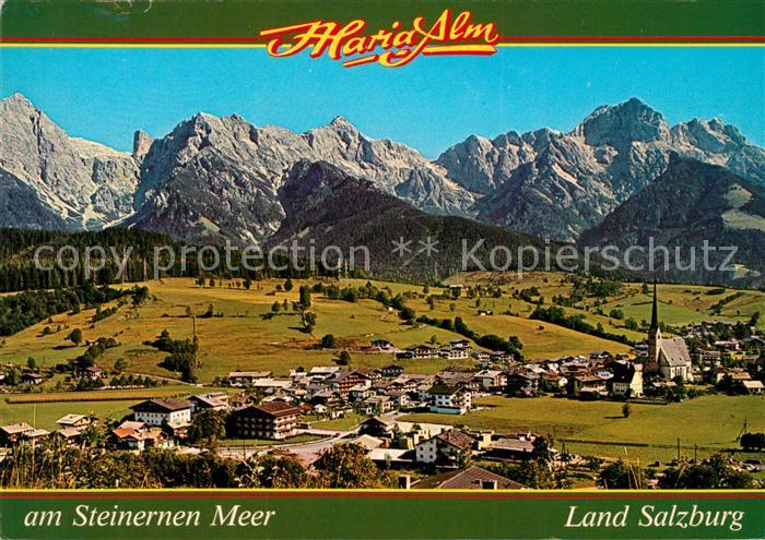 Maria Alm Steinernen Meer Fliegeraufnahme