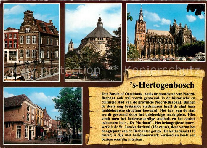 Hertogenbosch Kirchen Haeuser