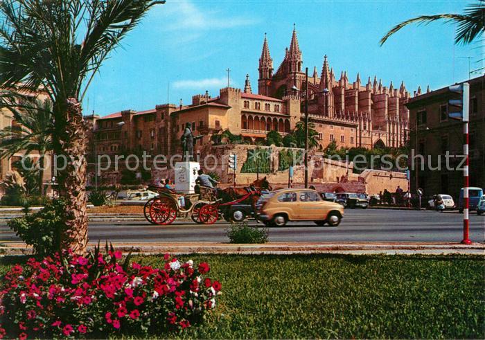 Palma de Mallorca Catedral y Palacio de la Almudaina
