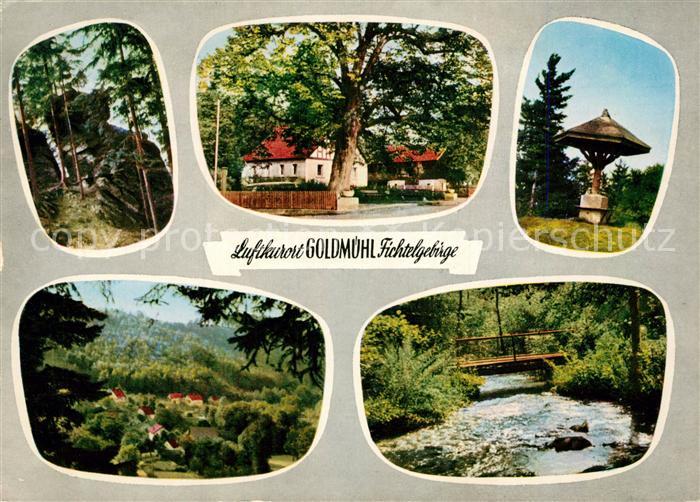 Goldmuehl Fichtelgebirge Bad Berneck Bischofsgruen Goldmahlmuehlen