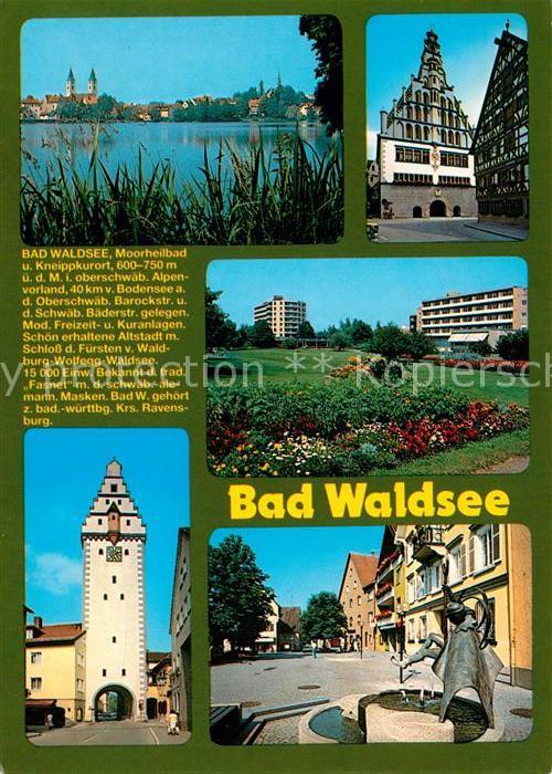 Bad Waldsee See Kurgebiet Wurzacher-Tor Marktplatz