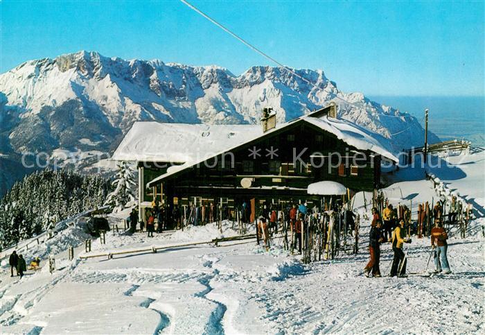 Untersberg Skihuette an der Rossfeld-Hohenringstrasse