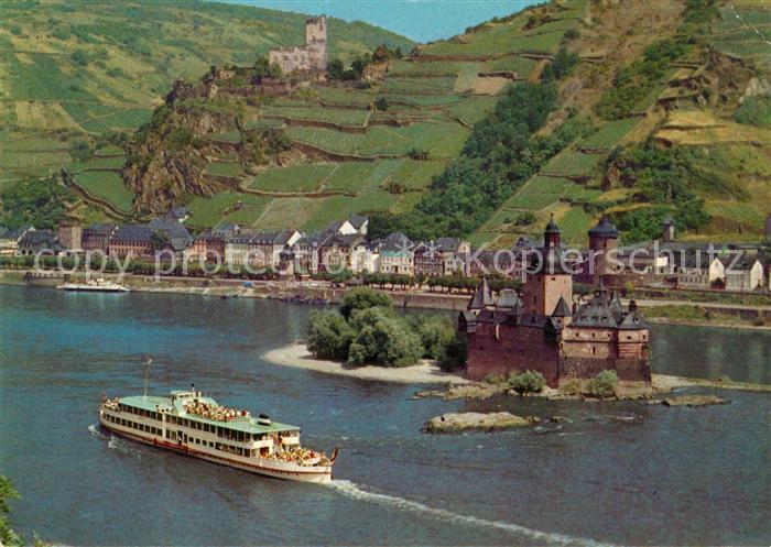 Kaub Die Pfalz im Rhein