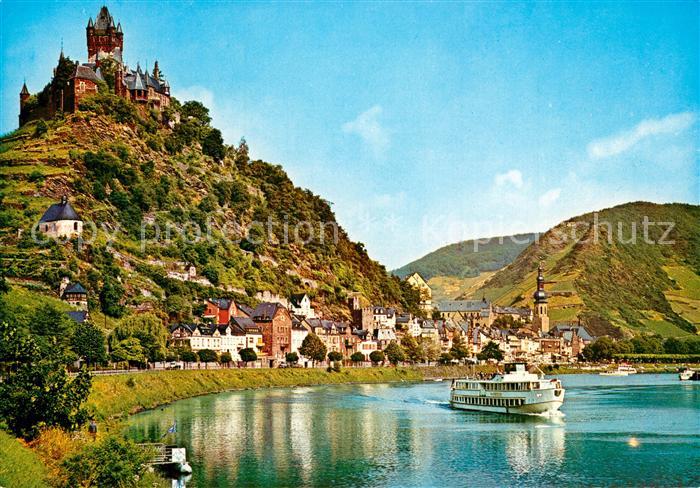Cochem Mosel Mosel mit Burg
