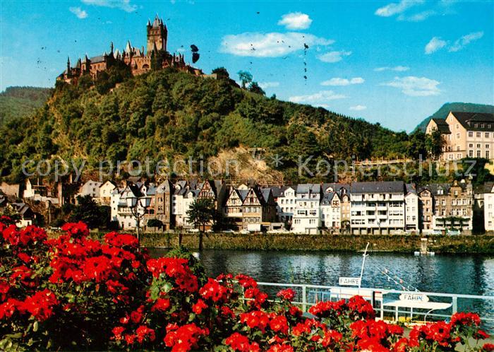 Cochem Mosel Mosel mit Burg