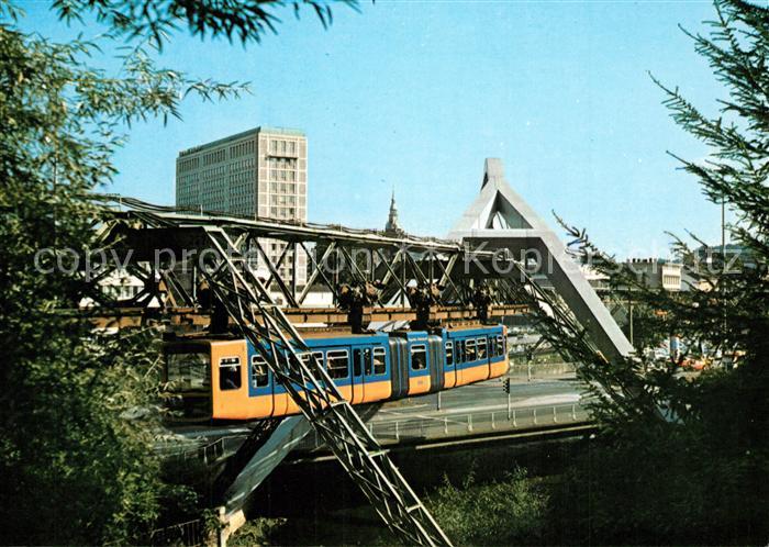 Elberfeld Wuppertal Schwebebahn Bundesallee