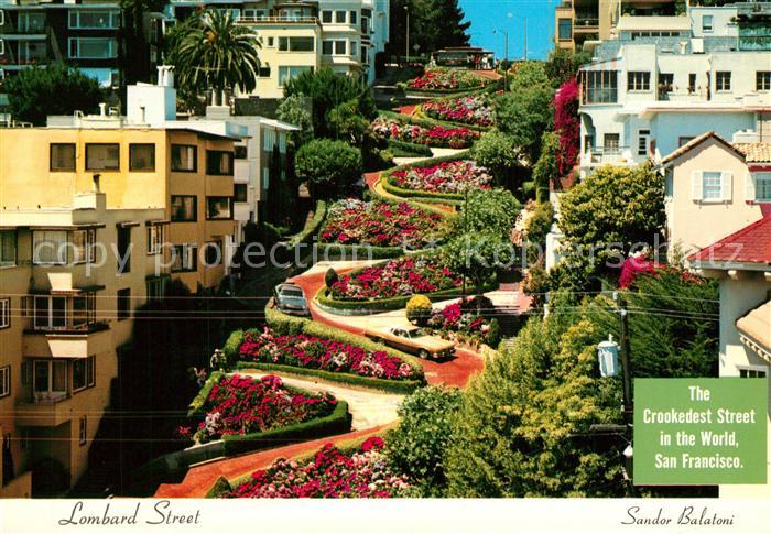 San Francisco California Lombard Street