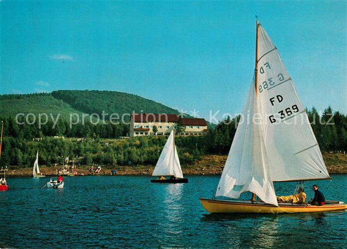 Langelsheim Berghof Innerstetalsperre Hotel Bootsverleih Camping Segelboote