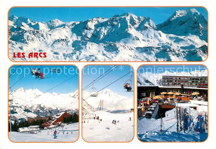 Les Arcs Skigebiet Sessellifte