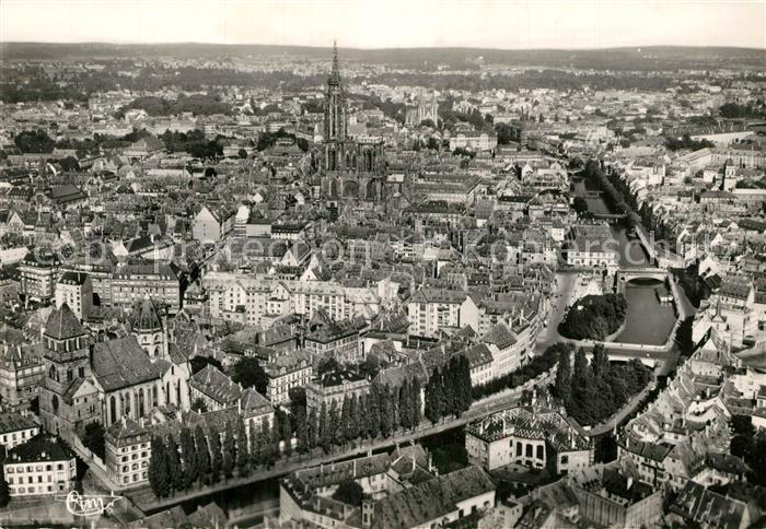 Strasbourg Alsace Fliegeraufnahme
