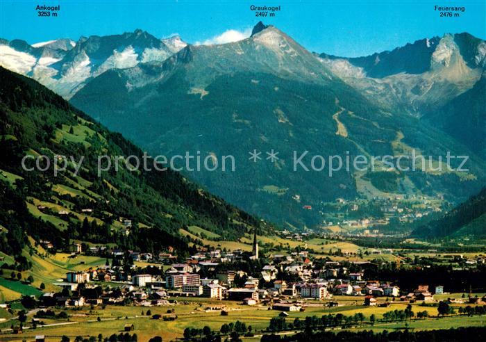 Bad Hofgastein Fliegeraufnahme mit Hohen Tauern
