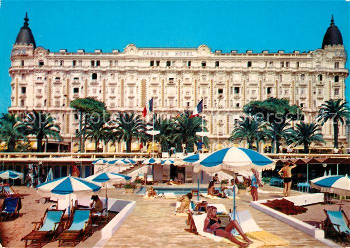 Cannes Alpes-Maritimes Hotel Carlton Strand
