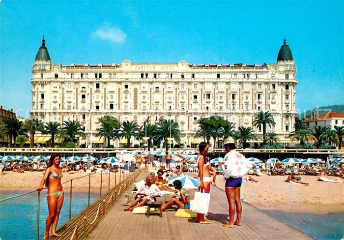 Cannes Alpes-Maritimes Hotel Carlton Strand