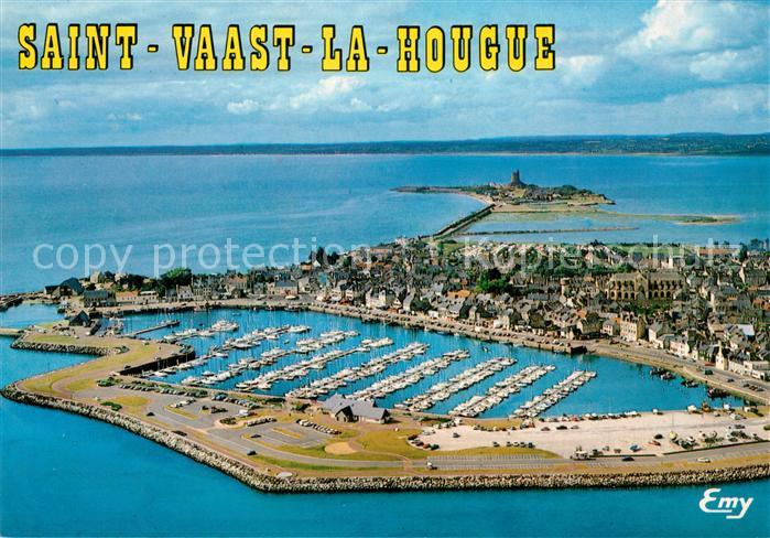 Saint-Vaast-la-Hougue Fliegeraufnahme