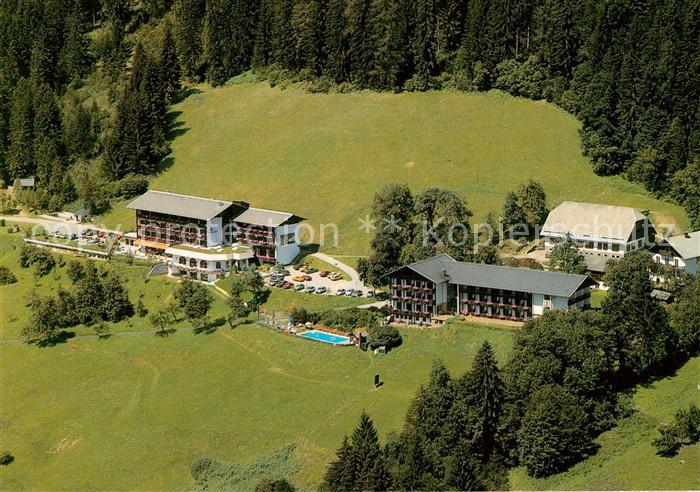 Berg Drautal Fliegeraufnahme Ferienhotel Glocknerhof