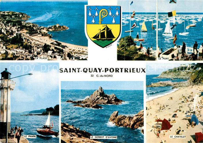 Saint-Quay-Portrieux Hafen Strand