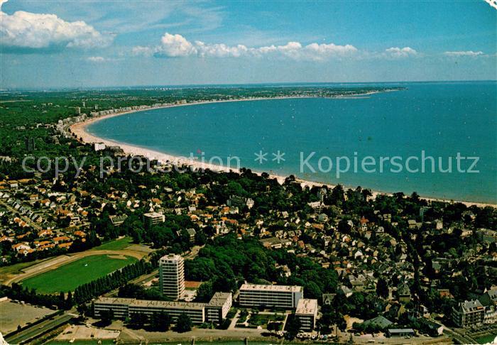 La Baule-Escoublac Fliegeraufnahme