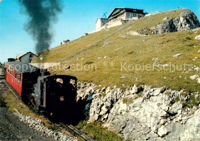 Salzkammergut Region Schafberggipfel Bahn Berghotel Himmelpforthuette