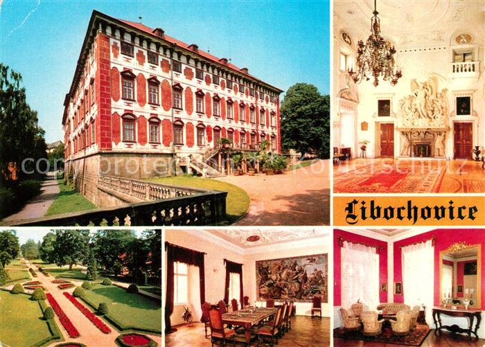 Libochovice Schloss Parkanlagen