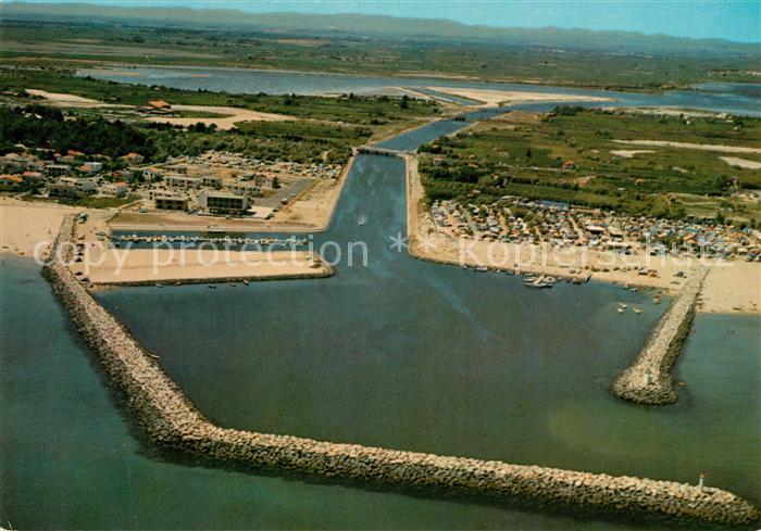 Marseillan Plage Fliegeraufnahme