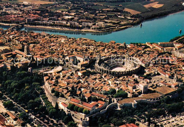 Arles Bouches-du-Rhone Fliegeraufnahme