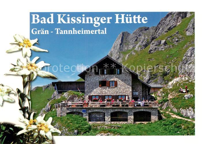 Graen Tirol Bad Kissinger Huette Aggenstein