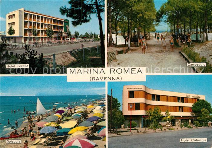 Marina Romea Hotel Corallo Campeggio Spiaggia Hotel Columbia