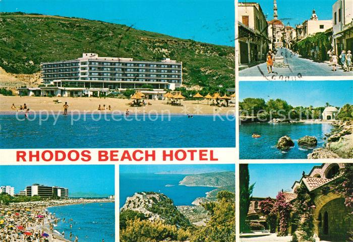 Rhodos Rhodes aegaeis Hotel Beach