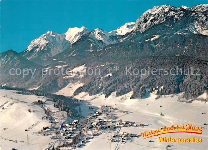 Weissenbach Enns Dachsteingebirge Scheichenspitz Eselstein Winter