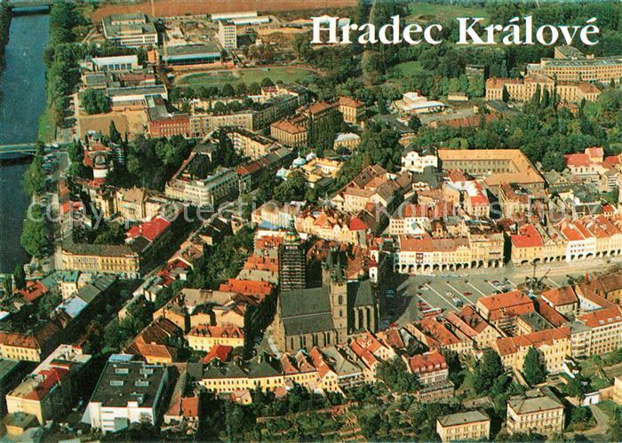 Kralovehradecko Hradec Kralove Fliegeraufnahme