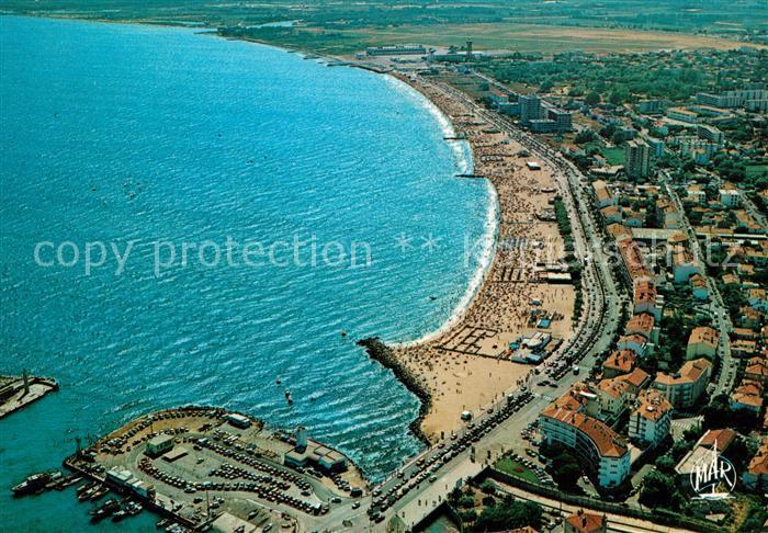 Frejus Fliegeraufnahme Strand