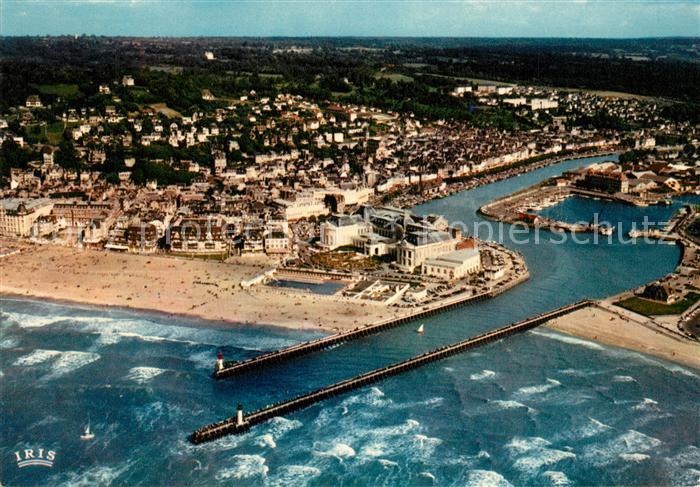 Trouville-Deauville Fliegeraufnahme