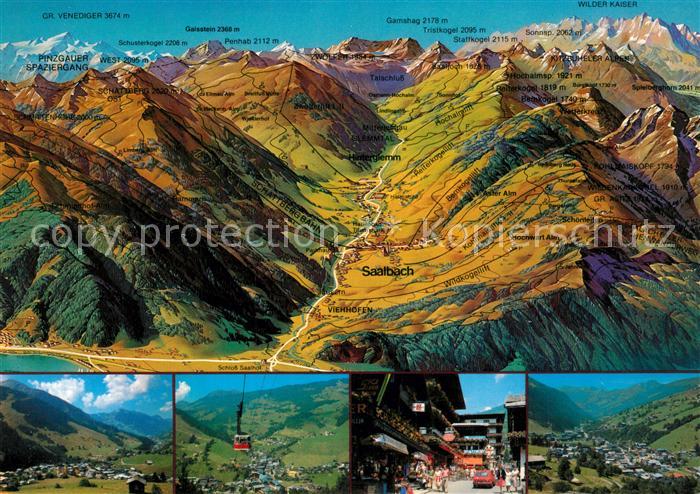 Saalbach-Hinterglemm Schattberg Seilbahn Dorfstrasse