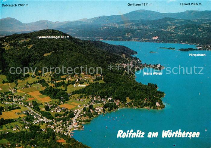 Reifnitz Woerthersee Fliegeraufnahme