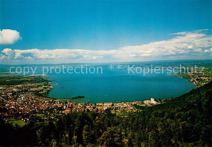 Bregenz Bodensee Fliegeraufnahme Insel Lindau