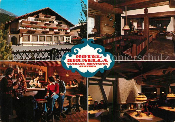 Vandans Vorarlberg Restaurant Cafe Bar Hotel Brunella