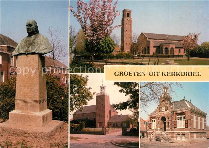 Gelderland Kerkdriel Rathaus Kirche Denkmal