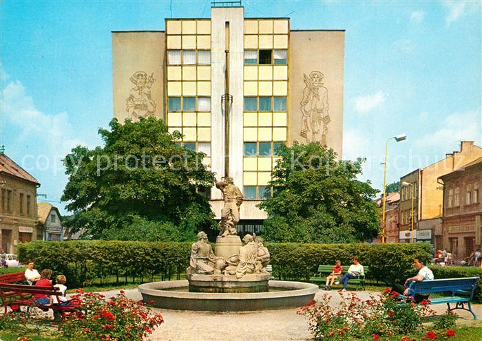 Martin Slowakische Republik Hochhaus Brunnen
